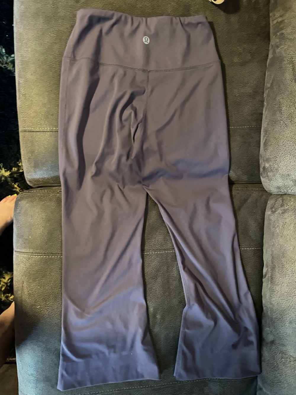 lululemon athletica Girls Purple Wide-Leg Leggings
